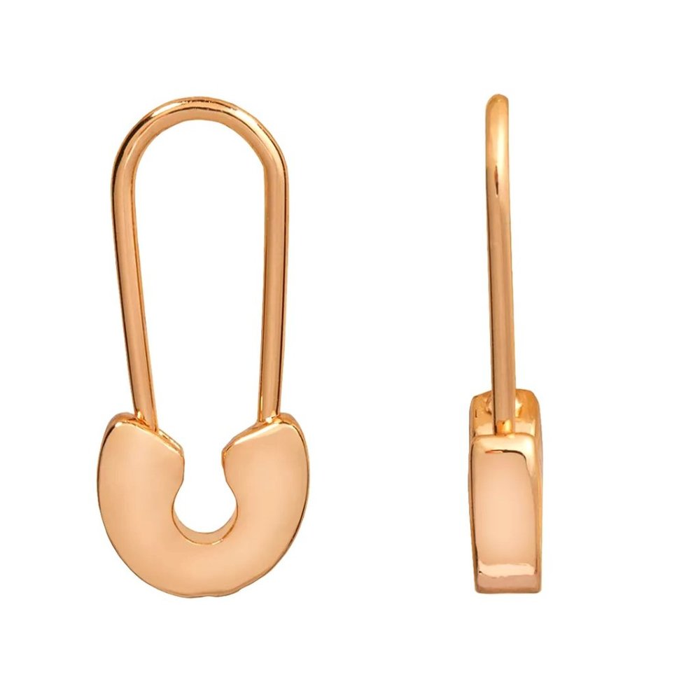 LC Lauren Conrad Safety Pin Nickel Free Drop Earrings NWT BOGO50% Off!